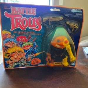 Battle Trolls 1992 Trollminator on card